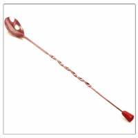 Bar / Twisted Spoon with Red Knob