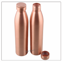 Pure Copper Water Bottle - Matte Finish