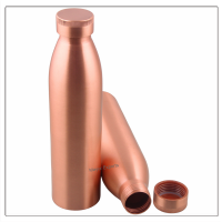 Pure Copper Water Bottle - Matte Finish