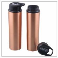 Plain Copper Water Bottle with Sipper