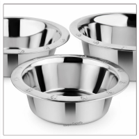 Regular Pet Feeding Bowl - Embossed