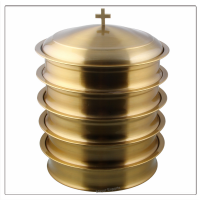 Communion Tray - Gold Finish