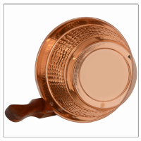 Copper Hammered Sauna Bucket