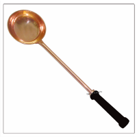 Copper Sauna Ladle with Black color Handle