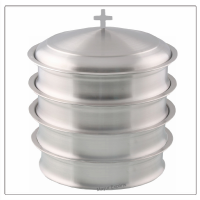 4 Communion Trays with Lid - Matte(Satin) Finish