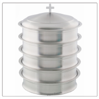 5 Communion Trays with Lid - Matte(Satin) Finish