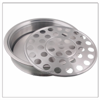 Communion Tray with Lid & Stacking Bread Plate with Lid - Matte(satin) Finish